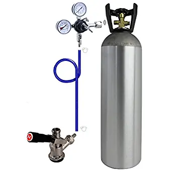 Kegco DDK15 Direct Draw Kit for Commercial Kegerators and Jockey Boxes with 15 lb. CO2 Tank