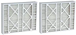 16x26x5 (16.38x25.5x4.38) MERV 13 Aftermarket Lennox Replacement Filter (2 Pack)