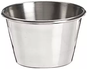 Adcraft OYC-2/PKG Stainless Steel Sauce Cup, 2-1/2 oz. (Pack of 12)