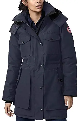 Gabriola Water Resistant Arctic Tech Down Parka Admiral Blue