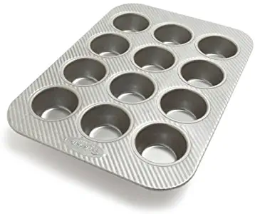 Sur La Table Platinum Pro Standard Muffin Pan 21200MF, 12 Count