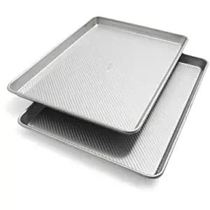 Sur La Table Platinum Professional Half Sheet Pans 21320ST, 17.25" x 12.25", Set of 2