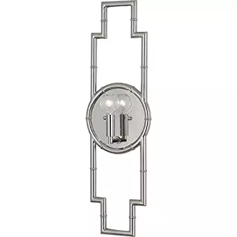 Robert Abbey S769 Jonathan Adler Meurice - One Light Wall Sconce, Polished Nickel Finish