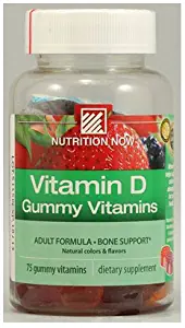 Nutrition Now Vitamin D Adult 2000 IU Gummies - 75 Ea, 12 Pack