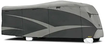 ADCO 52843 Designer Series SFS Aqua Shed Class C RV Cover - 23'1" - 26', Gray