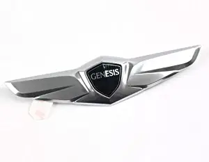 Hyundai Motors Genuine 86330B1000 Rear Trunk Lid Tail Gate Wing Emblem 1-pc For 2015 Hyundai Genesis Sedan