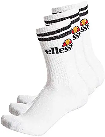 ellesse Men's Pullo Crew Socks - Pack of 3