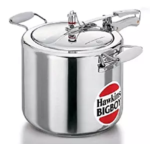 Hawkins Large Jumbo Commercial Inner LID Pressure COOKERS BIGBOY 22 liters