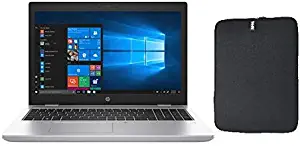 HP ProBook 650 15.6" FHD IPS Business Laptop PC, Intel Quad-Core i5-8265U Upto 3.9GHz, 16GB RAM, 256GB PCIe SSD, Backlit Keyboard, DVD-RW, Windows 10 Pro, w/ WOOV Accessory Bundle