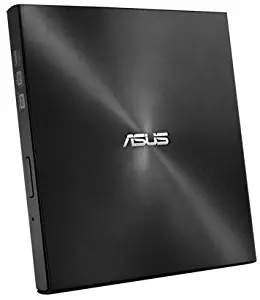 ASUS ZenDrive Ultra Slim USB 2.0 External 8X DVD Optical Drive +/-RW with M-Disc Support for Windows and Mac and Nero BackItUp for Android Devices (SDRW-08U7M-U/BLK/G/AS)