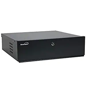 NavePoint DVR Security Heavy Duty Lock-Box with Fan 18 Inch x 18 Inch x 5 Inch Black