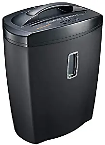 Bonsaii DocShred 8-Sheet High-Serurity Micro-Cut Paper/CD/Credit Card Shredder with Large 5.5 Gallon Wastebasket Capacity and Transparent Window （C156-C）